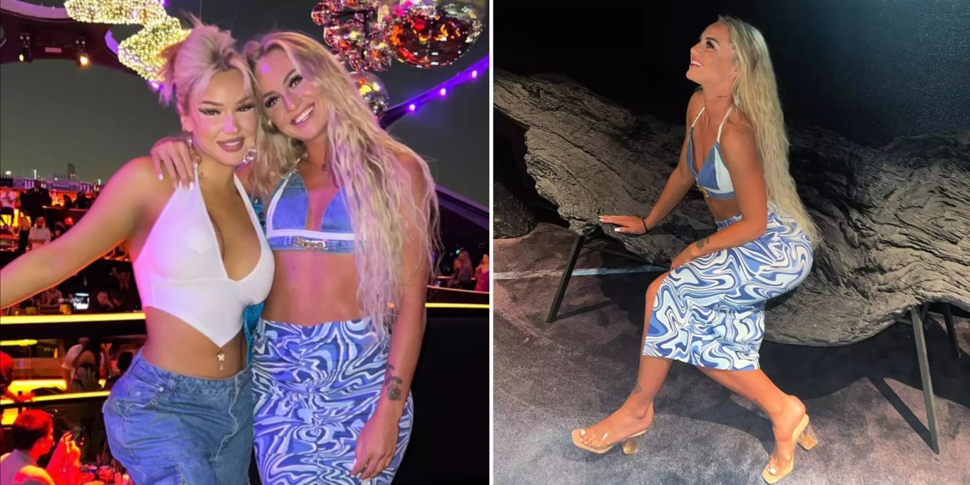 Alisha Lehmann feiert in Dubai mit Shirin David