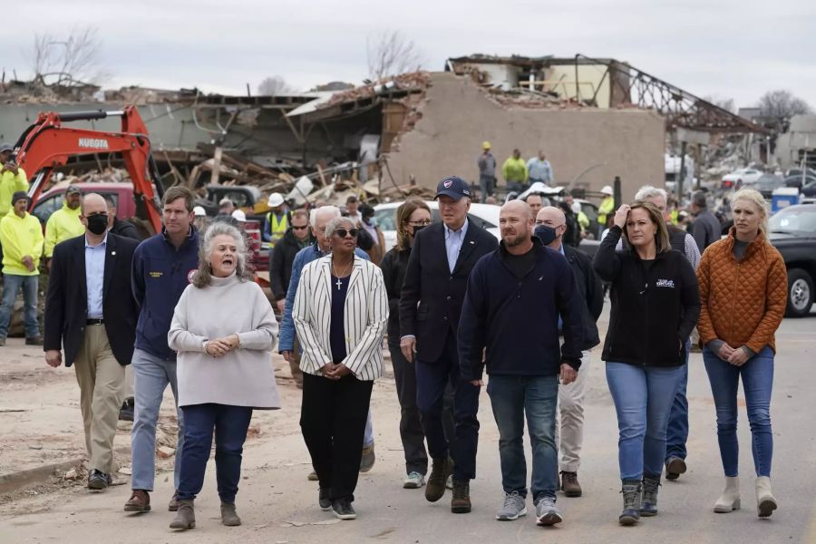 Biden Midwest Tornadoes