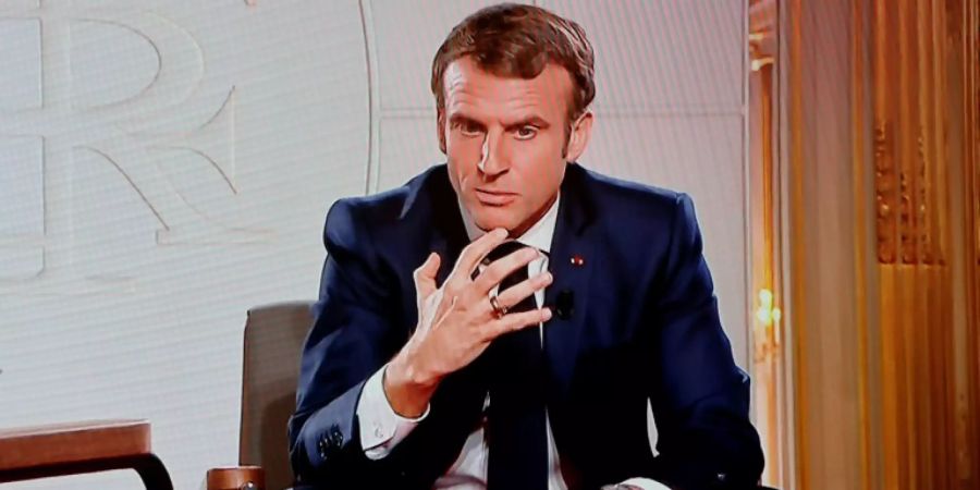 Macron im TV-Interview