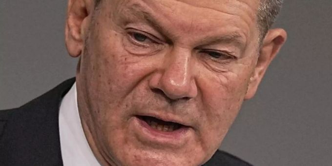 Der deutsche Bundeskanzler Olaf Scholz. Olaf Scholz Russland