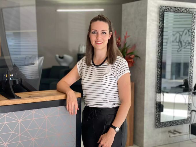 Tamara Portmann führt ihren Coiffeur-Salon seit 16 Jahren. Matrix Le Coiffeur Sursee