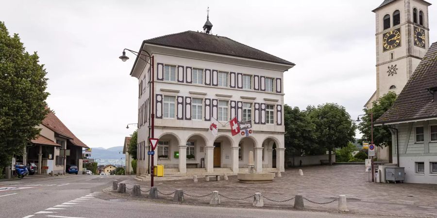 Die Gemeindeverwaltung Röschenz im Bezirk Laufen (BL).