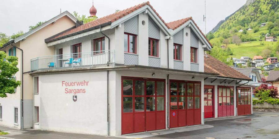 Feuerwehr Pizol in Sargans im Kanton St. Gallen.