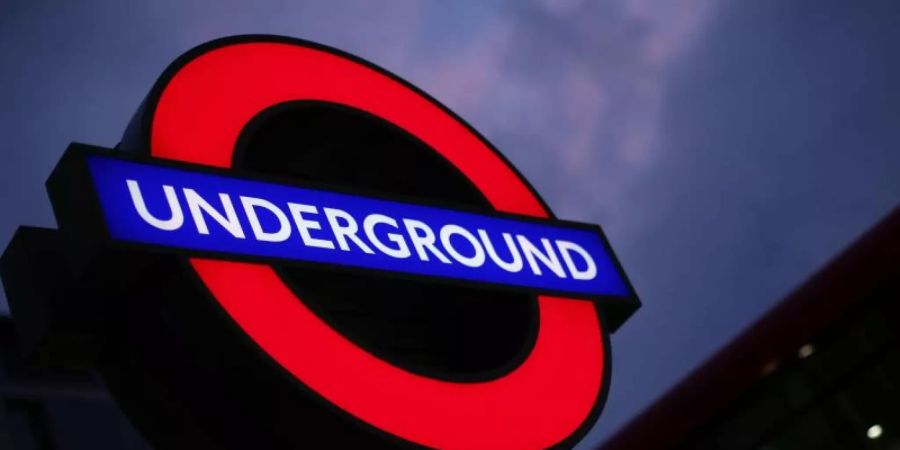 Eine U-Bahn-Station in London. Foto: Yui Mok/PA Wire/dpa