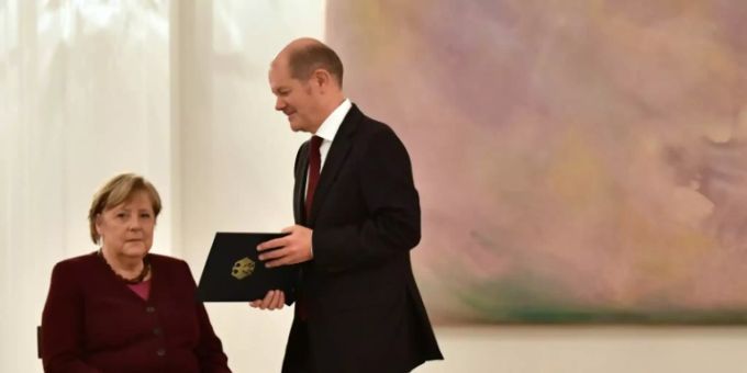 Merkel und Scholz Merkel und Scholz