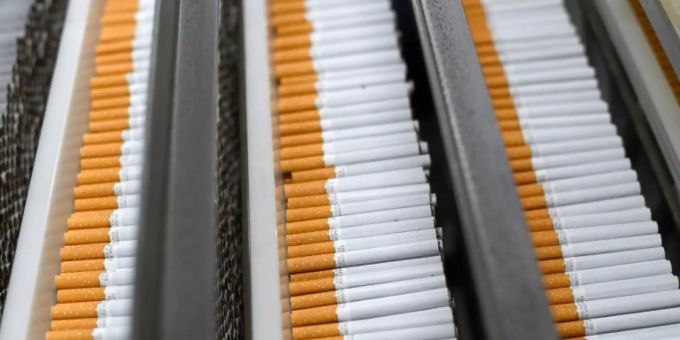 Beschlagnahmte Zigaretten Beschlagnahmte Zigaretten