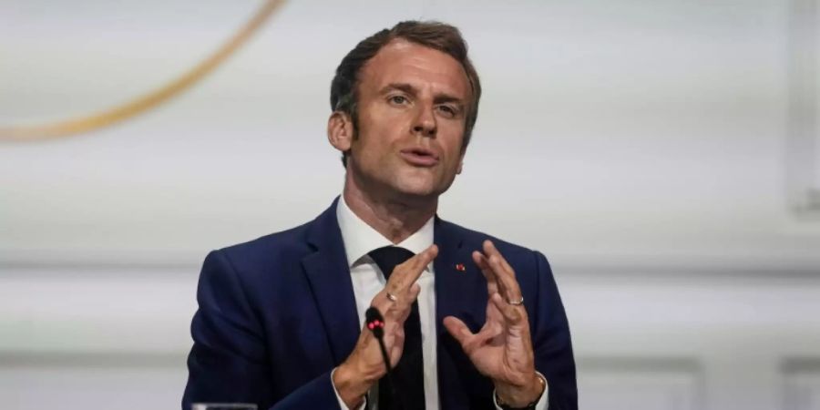 Archivbild von Emmanuel Macron