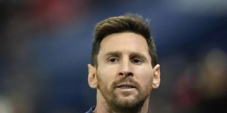 Positiv auf Corona getestet: Lionel Messi. Foto: Christophe Ena/AP/dpa/Archivbild