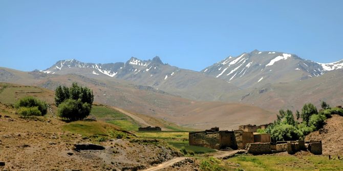 afghanistan, afghanische berge