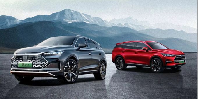 Die grossen Hybrid-SUV von BYD. (Archivbild) 2024 BYD Hybrid Batteriezellen Pouch
