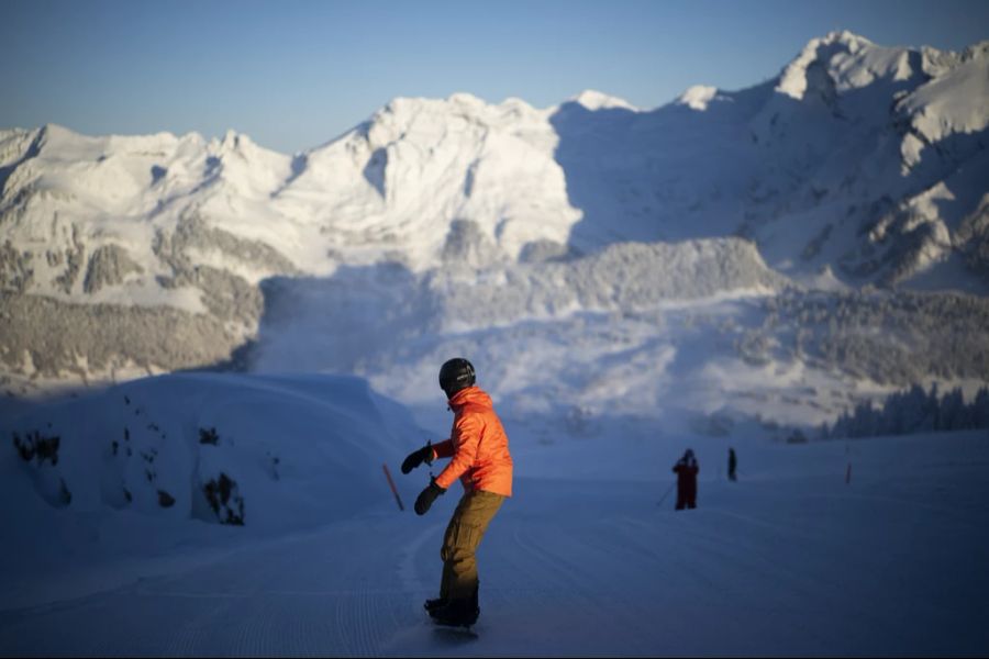 Wintersportler werden sich freuen: In den Bergen werden 20 bis 40 Zentimeter Neuschnee erwartet.