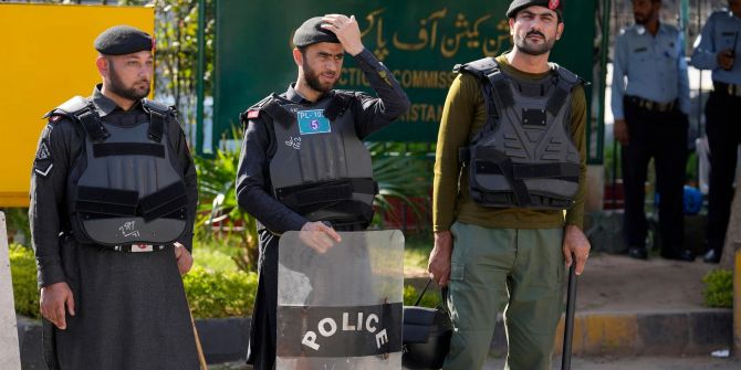 Islamabad Polizisten