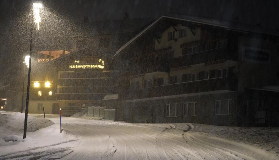 Auch die Lenzerheide wird zum Winterwunderland.