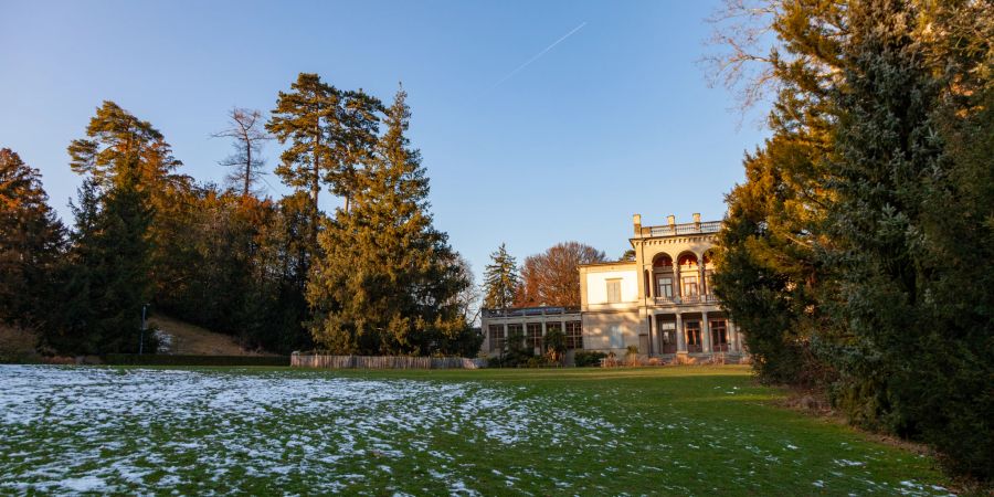 Das Museum Rietberg im Rieterpark in Zürich.