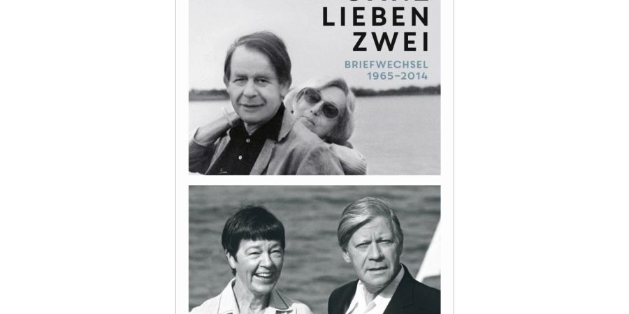 Das Cover des Buches «Ihr ganz lieben Zwei. Briefwechsel» von Loki und Helmut Schmidt sowie Liselotte und Siegfried Lenz.