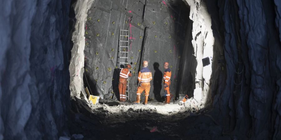 SCHWEIZ GRIMSEL ERSATZ STAUMAUER SPITALLAMM