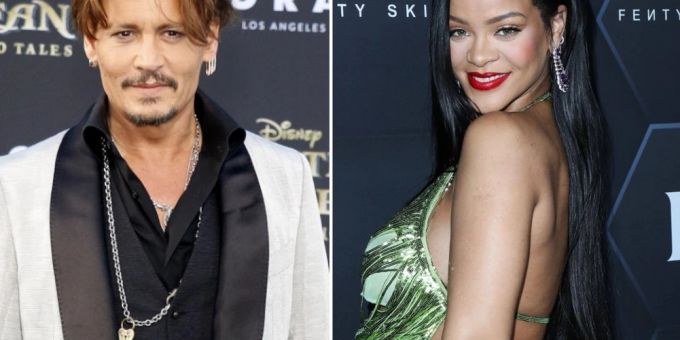 Johnny Depp soll angeblich als unangekündigter Star-Gast bei Rihannas «Savage X Fenty»-Show auftreten. Johnny Depp soll angeblich als unangekündigter Star-Gast bei Rihannas «Savage X Fenty»-Show auftreten.