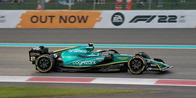 Sebastian Vettel belegte zum Abschluss seiner Formel-1-Karriere in Abu Dhabi den zehnten Platz. sebastian vettel
