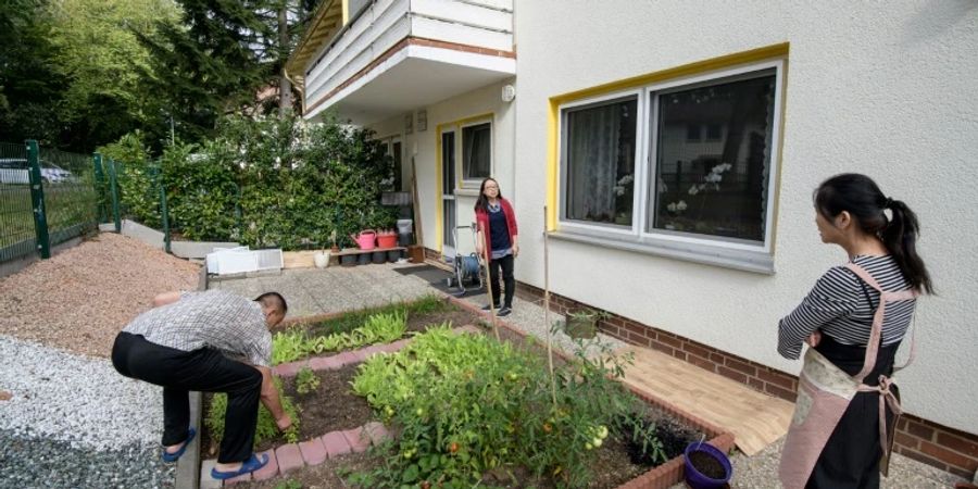 Mehrfamilienhaus mit Garten