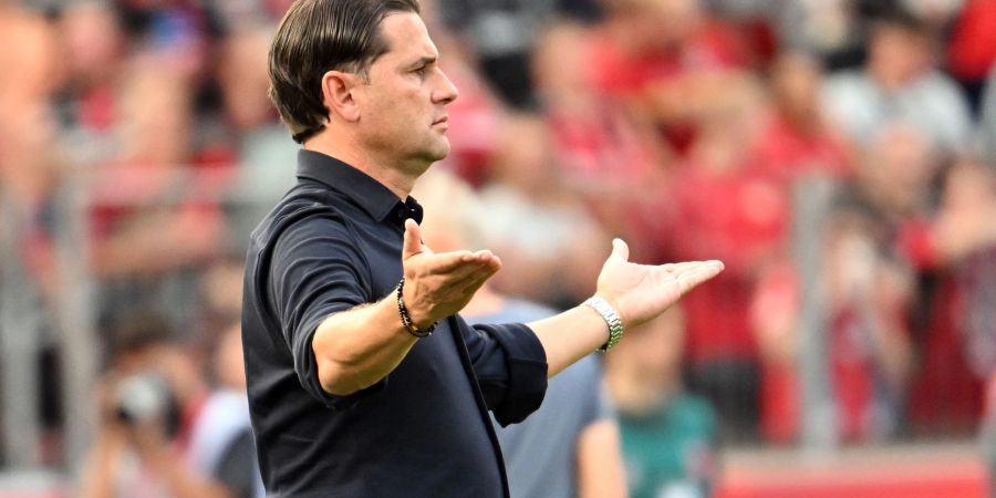 Braucht mit Leverkusen dringend Erfolgserlebnisse: Trainer Gerardo Seoane.