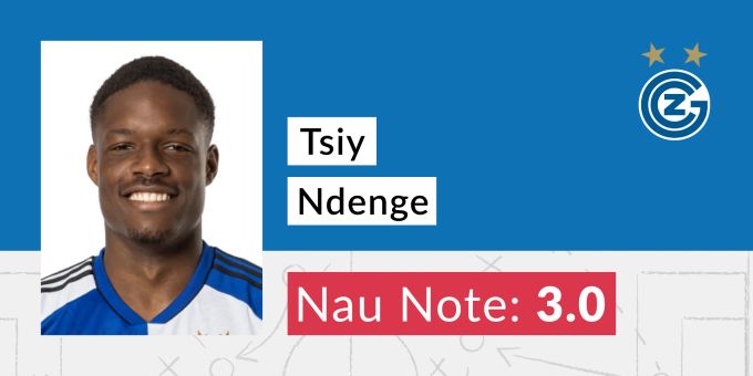 Die Nau.ch-Note für Tsiy Ndenge von GC. gc