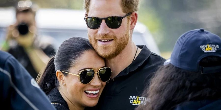 Prinz Harry und seine Frau Meghan