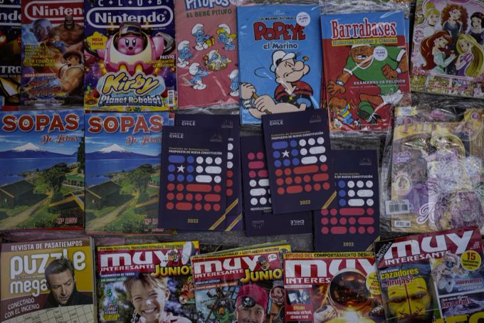 Die Verfassung zwischen Comic- und Klatschheften: Chile ist wegen der Abstimmung im Ausnahmezustand. Chile