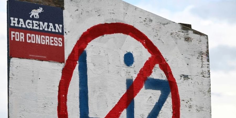 Wahlwerbung für Harriet Hageman inWyoming