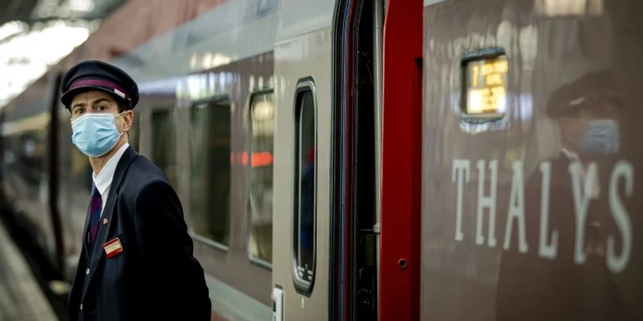 Thalys-Zug in Amsterdam