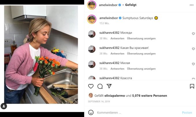 Lady Amelia Windsor