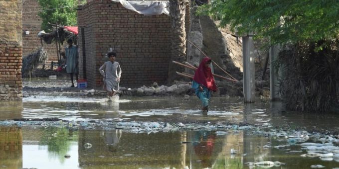 Pakistan kämpft gegen die schlimmsten Monsunregen seit einem Jahrzehnt pakistan
