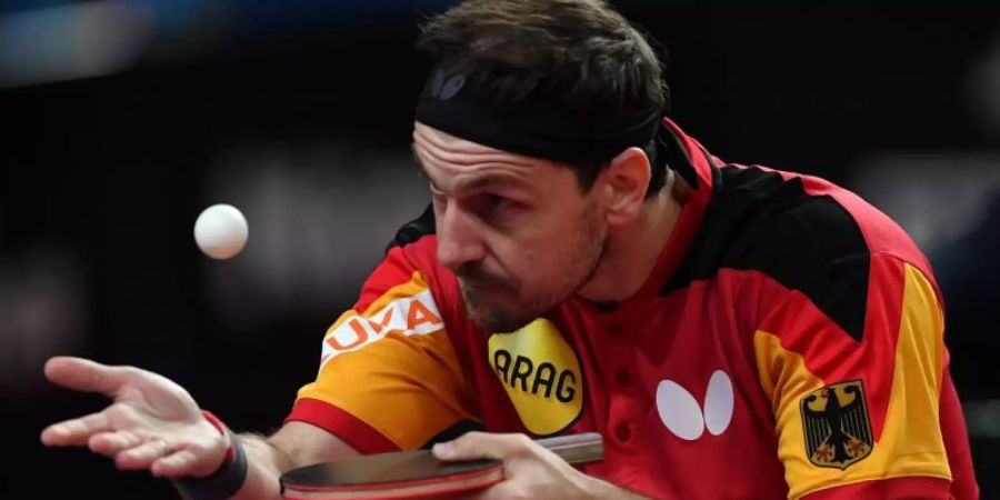 Timo Boll erreichte das EM-Halbfinale. Foto: Piotr Nowak/PAP/dpa