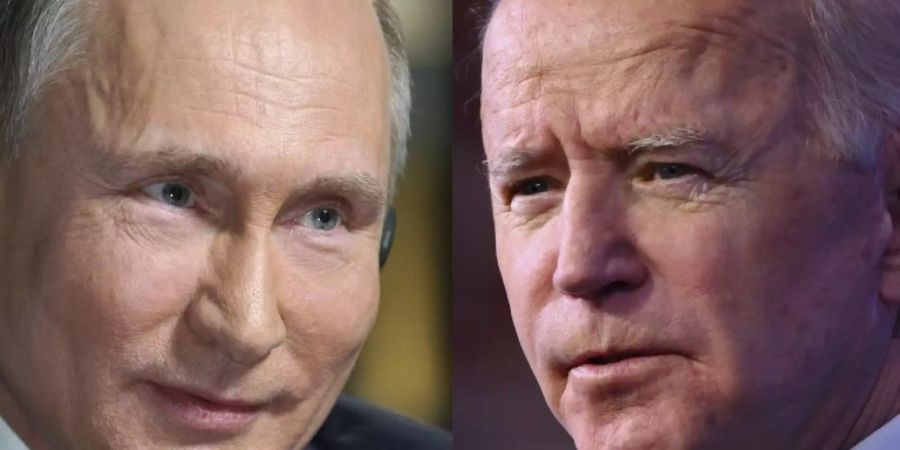 Putin (l.) und Biden