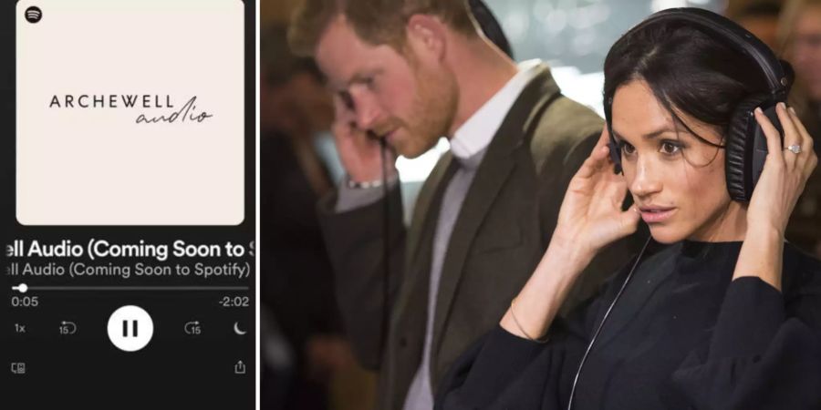 Meghan Markle und Harry haben einen Mega-Deal mit Spotify.