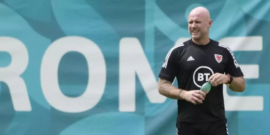 Wales-Trainer Robert Page. Foto: Andrew Medichini/AP/dpa