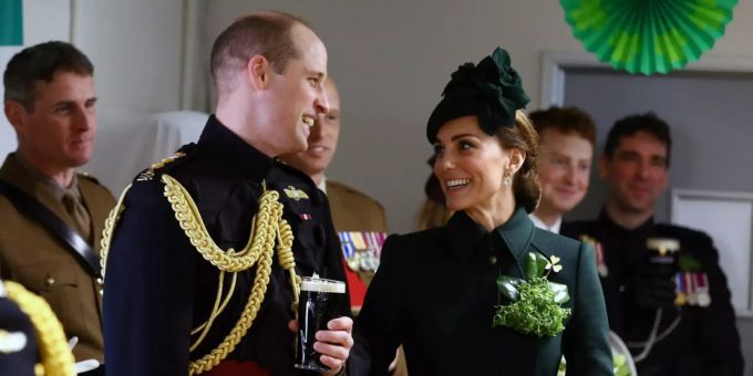 Herzogin Kate und Prinz William am St. Patrick's Day im März. herzogin kate prinz william