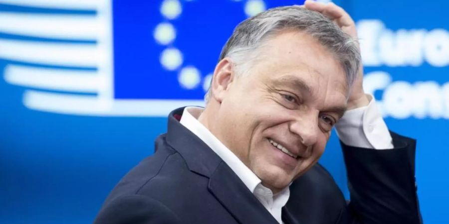 Ungarns Ministerpräsident Viktor Orban hat's nicht so gemeint. Foto: Wiktor Dabkowski/ZUMA Wire