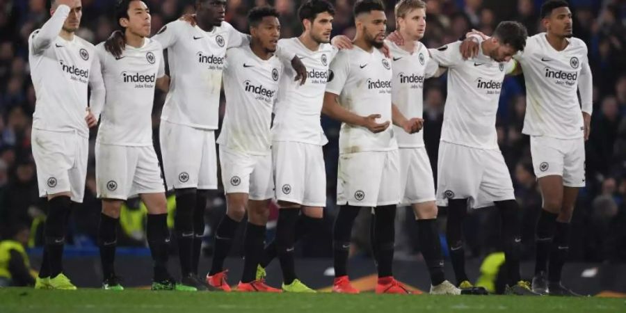 Eintracht Frankfurt sind vier Clubs auf den Fersen, die auch in die Champions League streben. Foto: Arne Dedert