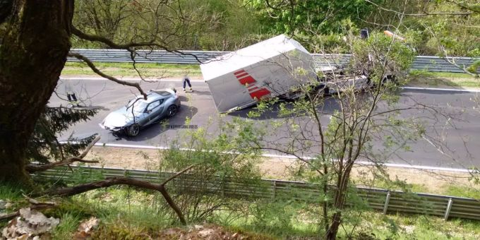 Am Nürburgring ist am 7. Mai ein Toyota Supra verunfallt. Nürburgring