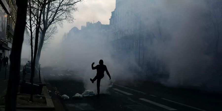 Gelbwesten Proteste Frankreich