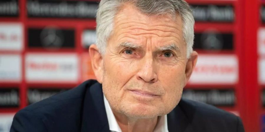 Auf der Suche nach einem weiteren Geldgeber für den VfB: Stuttgart-Boss Wolfgang Dietrich. Foto: Sebastian Gollnow