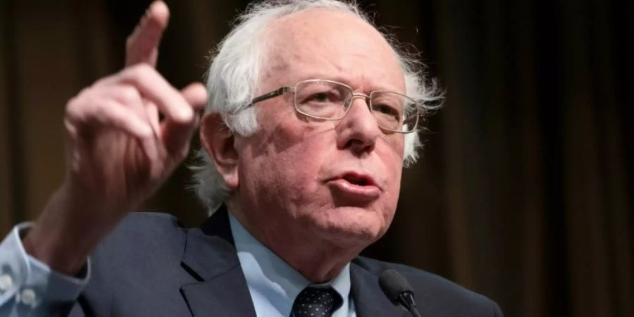 US-Senator und -Präsidentschaftsbewerber Bernie Sanders
