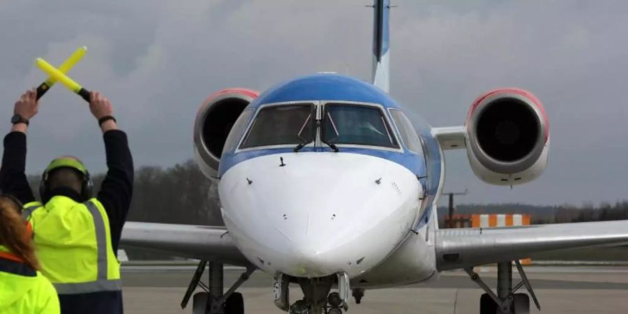 Alle Flüge der britischen Airline Flybmi wurden gestrichen. Foto: Bernd Wüstneck