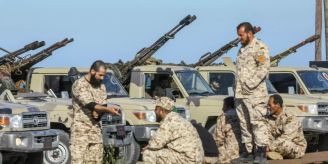 Gewaltausbrüche - Nach erneuten Kämpfen: Waffenruhe in Libyen