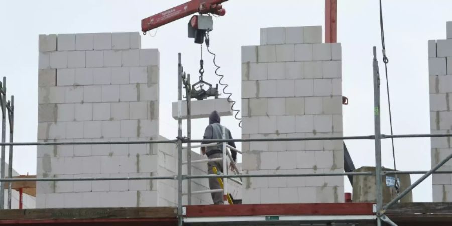 Baustelle in Greifswald