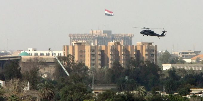 Der Zugang zur Grünen Zone in Bagdad ist sehr beschränkt (Archivbild). Bagdad Grüne Zone