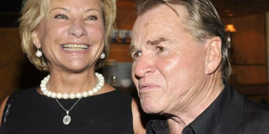 Fritz Wepper mit im Januar verstorbener Ehefrau Angela
