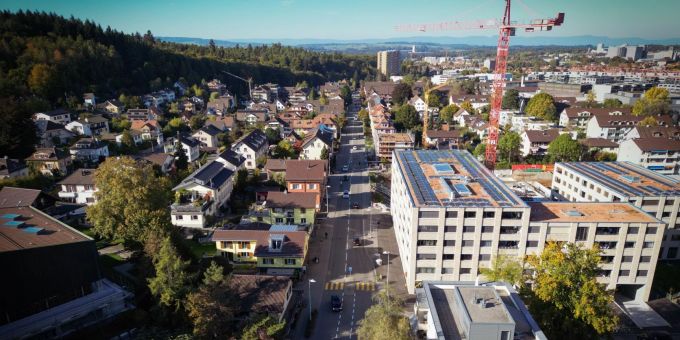 In Köniz BE wird derzeit die Kantonsstrasse saniert. Köniz
