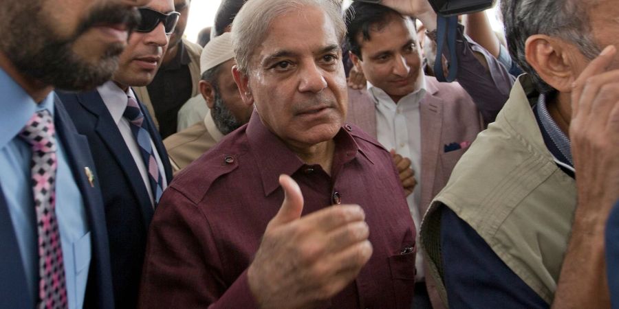 Pakistans Premierminister: Shehbaz Sharif.