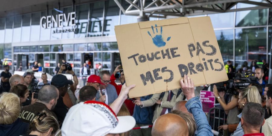 streik flughafen genf